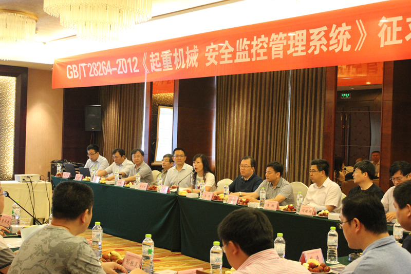 微特电子承办的起重机安全监控国家标准会顺利