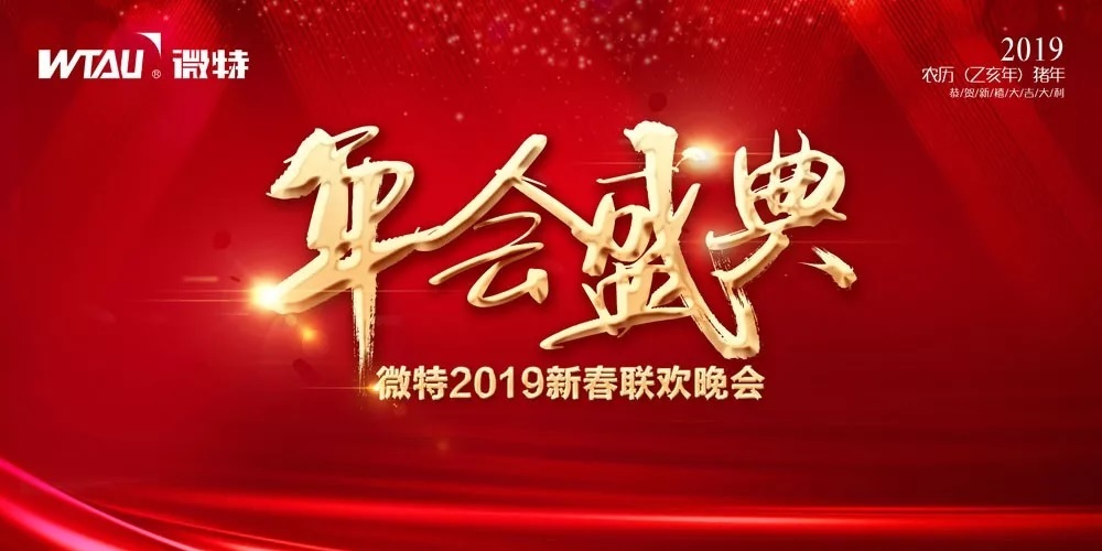 贺新春 微特技术有限公司2019年会盛典圆满落幕！