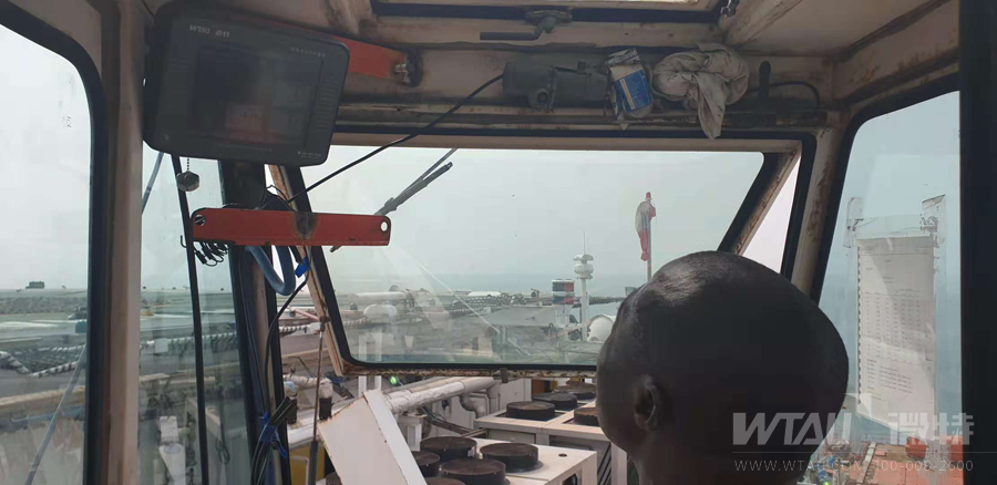 微特海洋平台起重机力矩限制器服务非洲海上石油