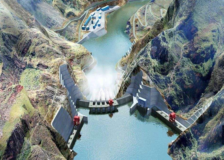 乌东德水电站