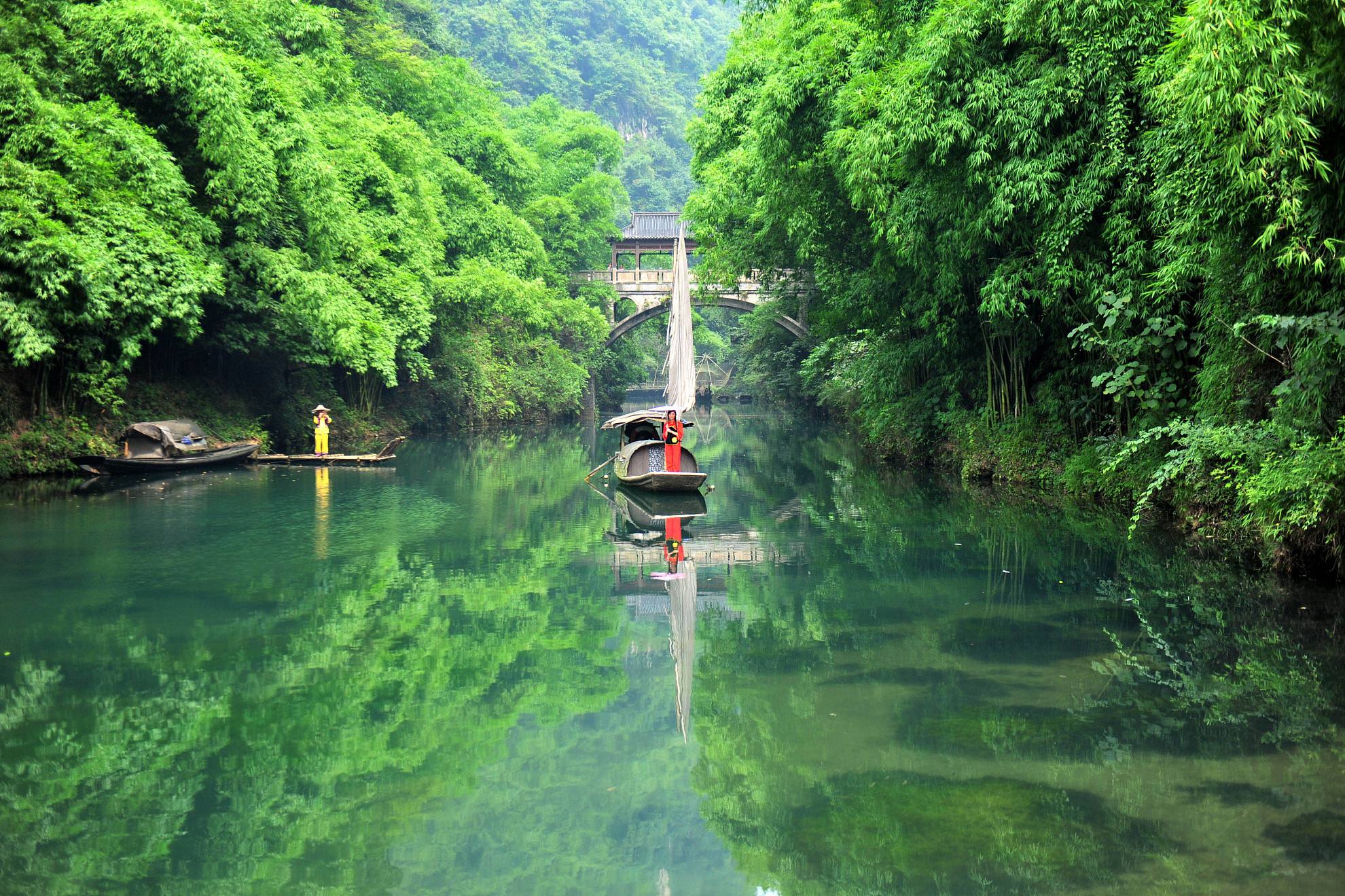 秀色可餐的三峡人家