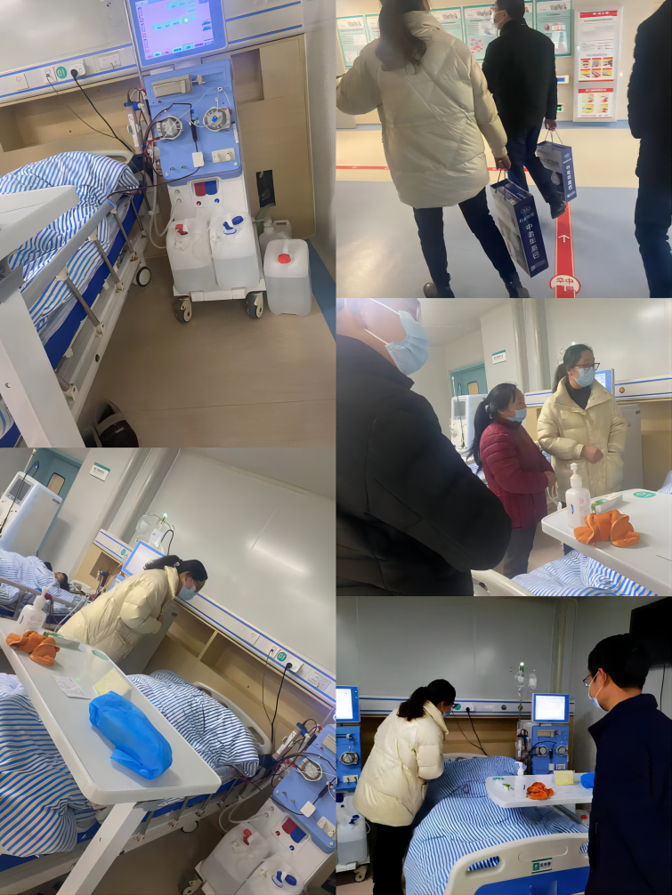 深入员工家庭慰问 寒冷冬日情暖人心