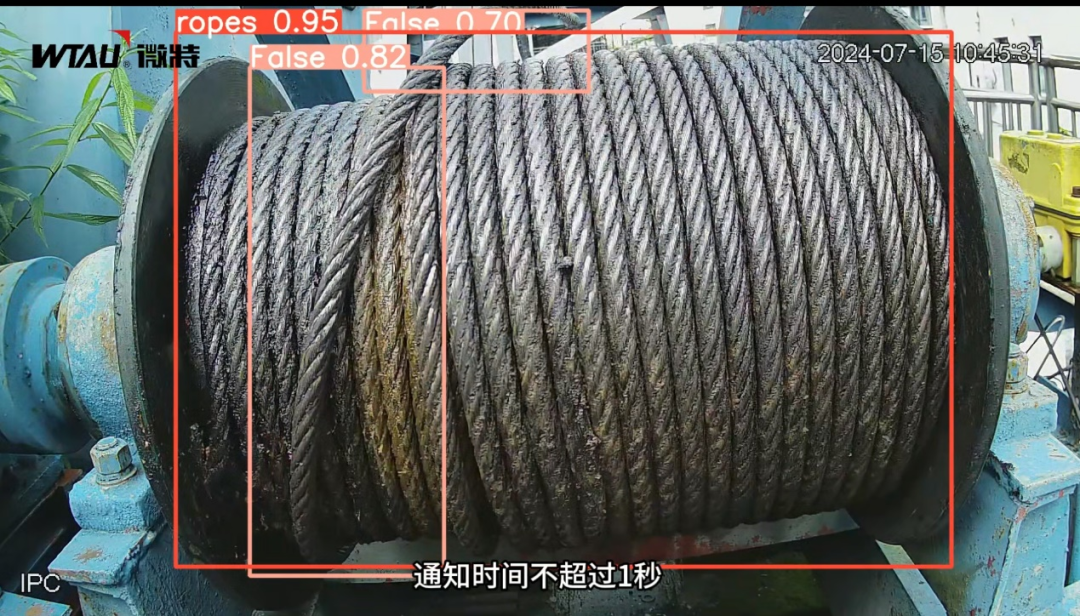 卷筒钢丝绳绕绳异常监控系统