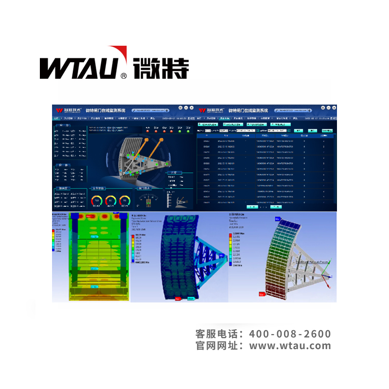 WTSLSG-ROMS-HM弧形闸门在线监测系统