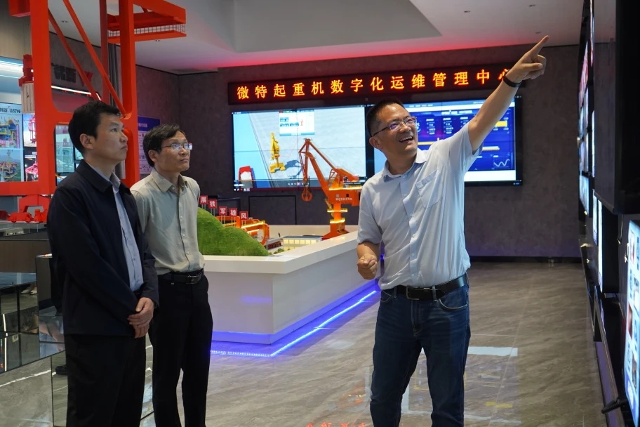 省经信厅、省人社厅莅临微特调研，职称举荐制为企业引育人才注入新动力